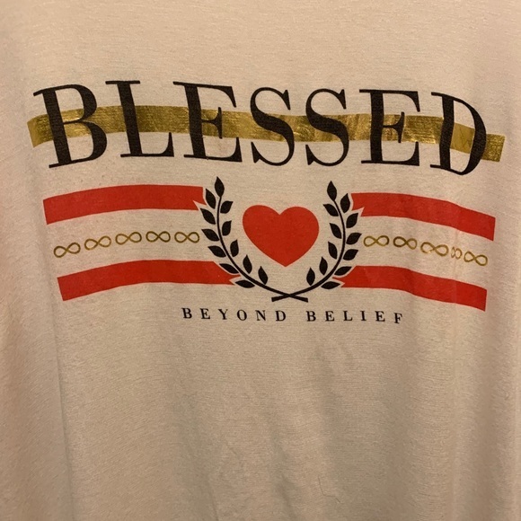 Blessed Beyond Belief Long Sleeved T-Shirt - Picture 3 of 5